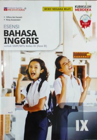 Image of ESENSI BAHASA INGGRIS KELAS IX