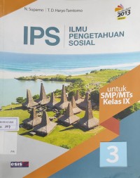 Image of IPS ILMU PENGETAHUAN SOSIAL KELAS IX