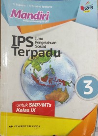 Image of MANDIRI ILMU PENGETAHUAN SOSIAL KELAS IX