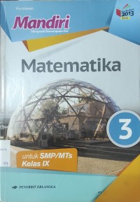 Image of MANDIRI MATEMATIKA KELAS IX