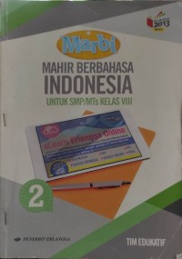 Image of MARBI MAHIR BERBASA INDONESIA KELAS VIII