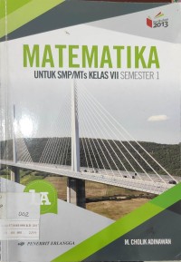 Image of MATEMATIKA SEMESTER 1 KELAS VII