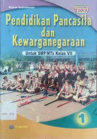Image of Pendidikan Pancasila dan Kewarganegaraan Kelas VII