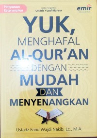 Image of YUK MENGHAFAL AL-QUR'AN DENGAN MUDAH DAN MENYENANGKAN